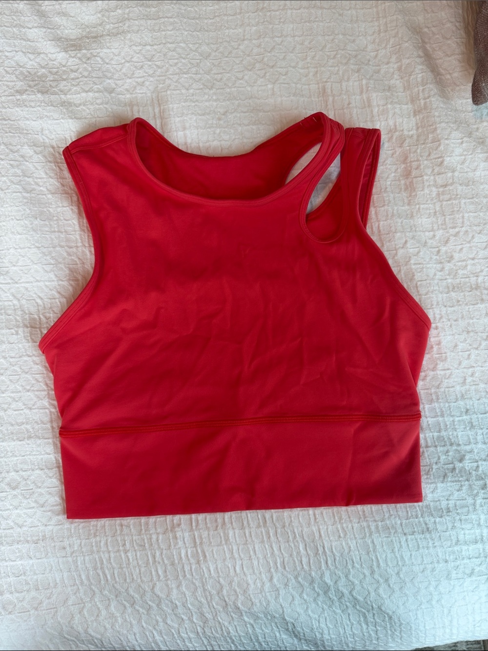 Lululemon Cropped Fitted workout top